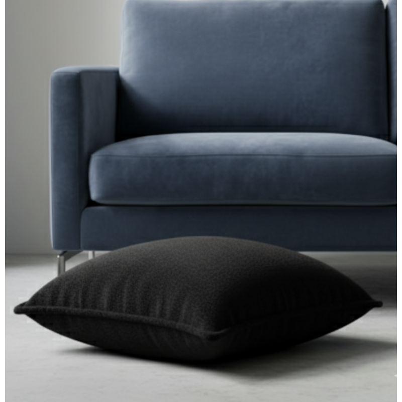 Μαξιλαρoθήκη μαυρη 70χ70 pillow 615