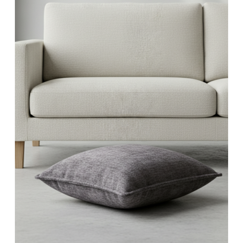 Μαξιλαρoθήκη γκρι ανθρακι 70χ70 pillow 622