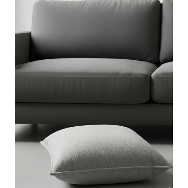 Μαξιλαρoθήκη γκρι ασημι 70χ70 pillow 616