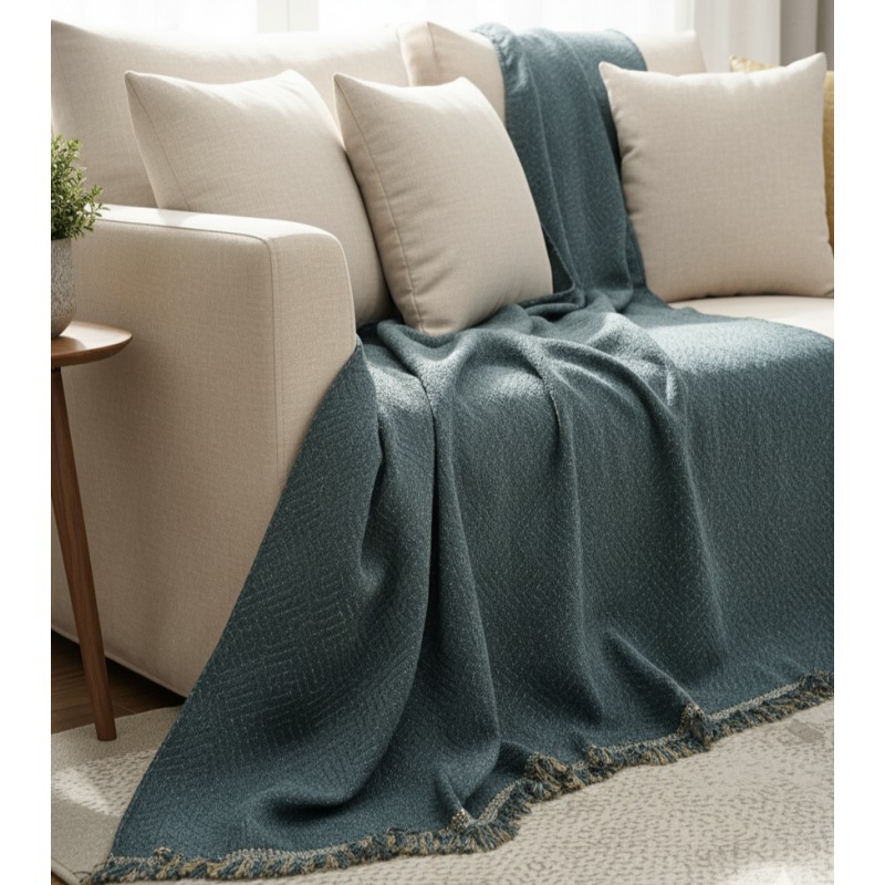 Ριχτάρια πετρολ-μπλε  σετ 3τμχ 273-3